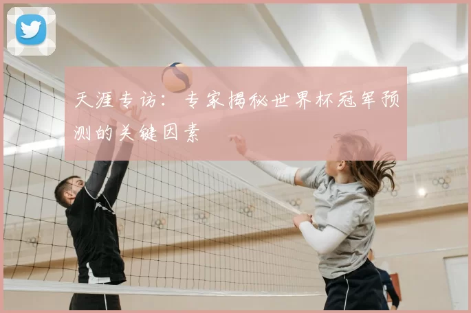 天涯专访：专家揭秘世界杯冠军预测的关键因素